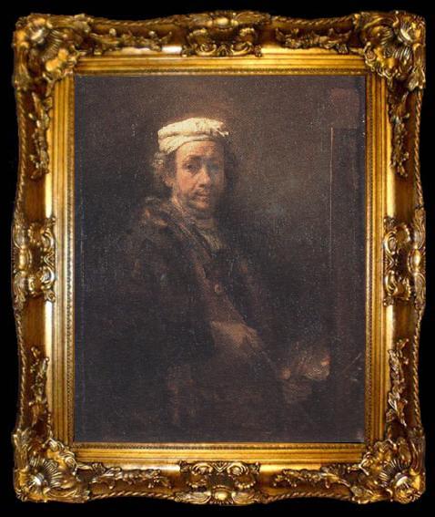 framed  REMBRANDT Harmenszoon van Rijn Self-Portrait (mk33), ta009-2